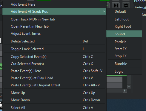 animation sound effects step 2