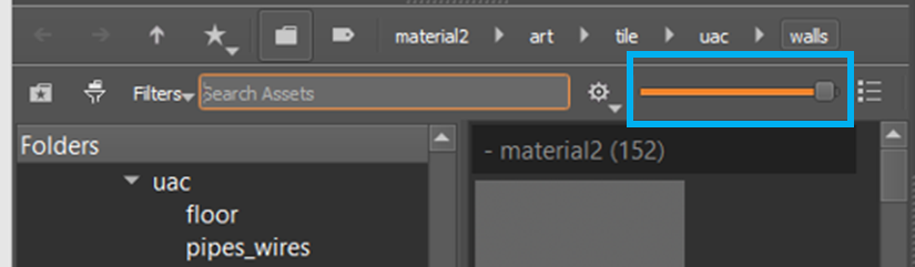 thumbnail slider control