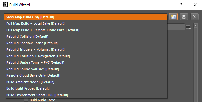 default presets