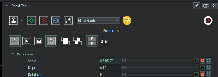 open the decal tool step 3