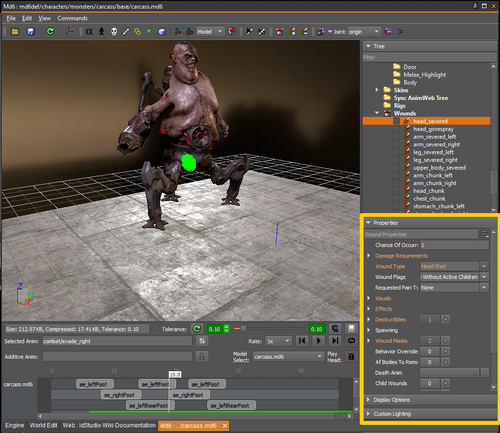 Edit gore container step 7