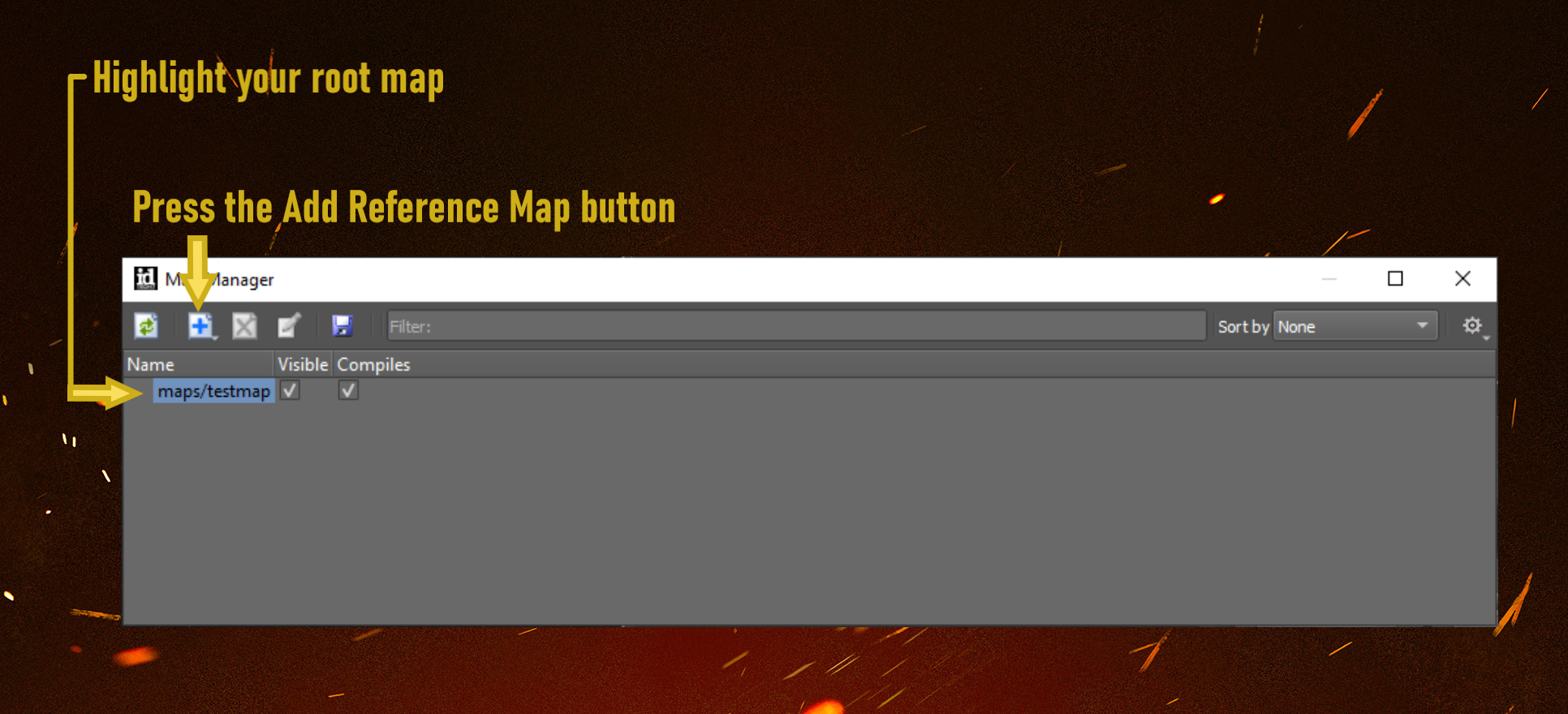 add a reference map step 2