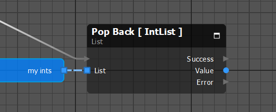 list operation pop back