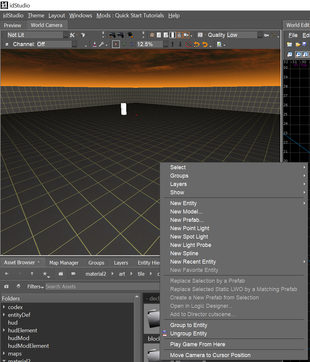 placing entities step 2