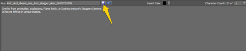 Editing existing strings step 6