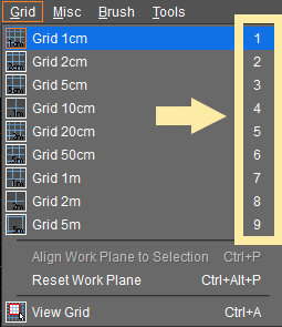 using the default grid step 4